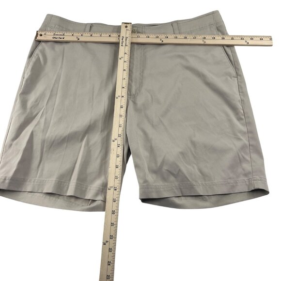Mens Pro Tour Golf Shorts Size 40 Beige Polyester Elastane - Picture 3 of 4